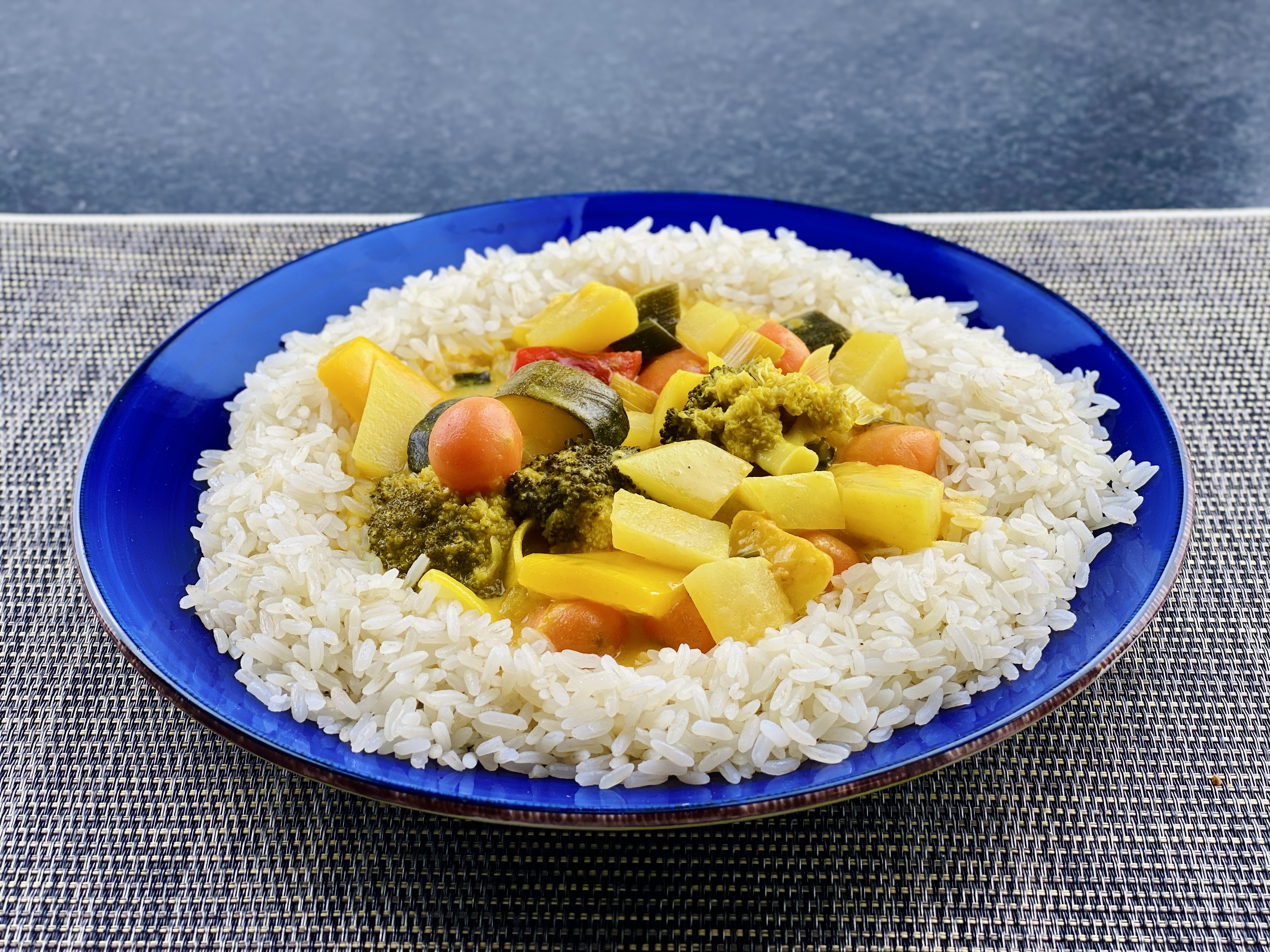 Veganes Gemüse-Curry